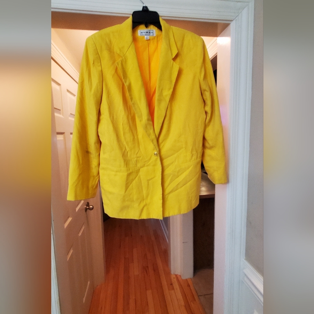 Yellow Blazer